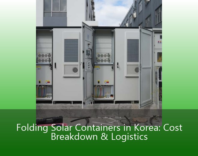 Folding Solar Containers in Korea: Cost Breakdown & Logistics